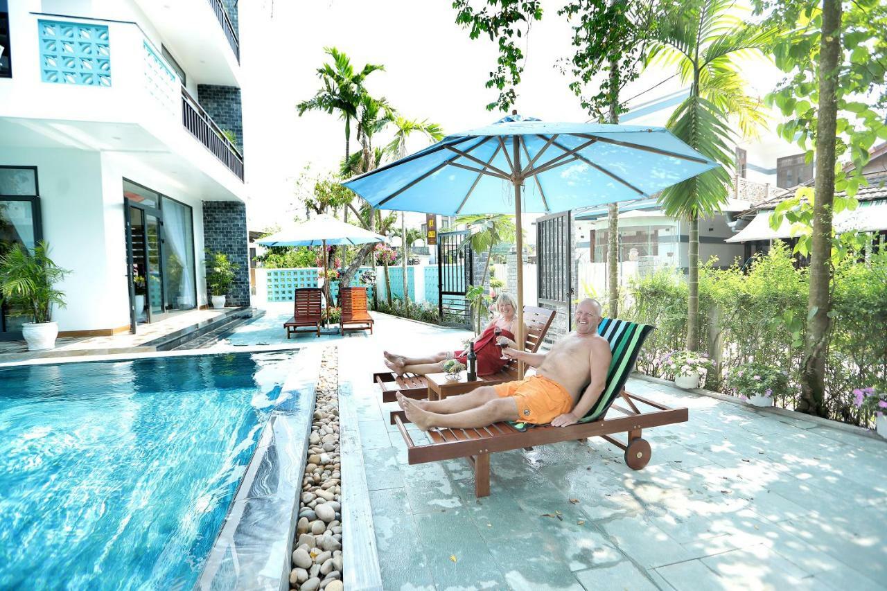 Tropical Garden & Pool Villa Хойан Экстерьер фото