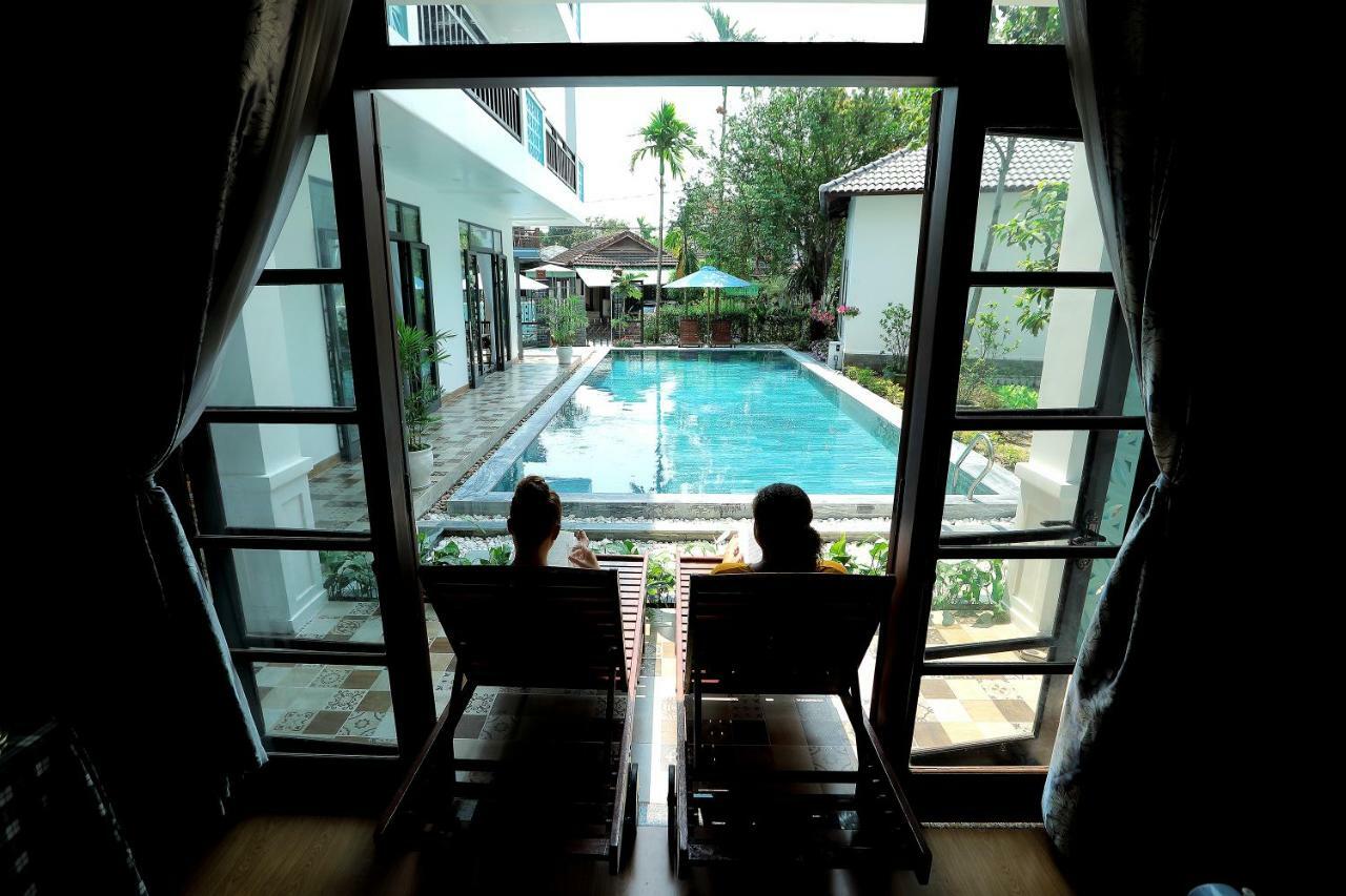 Tropical Garden & Pool Villa Хойан Экстерьер фото