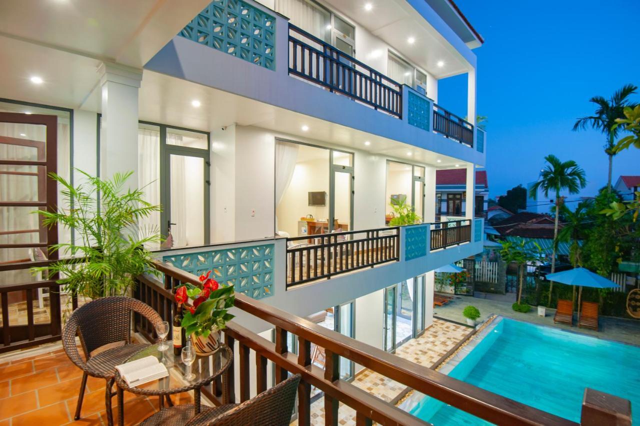 Tropical Garden & Pool Villa Хойан Экстерьер фото
