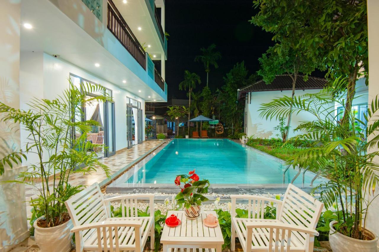 Tropical Garden & Pool Villa Хойан Экстерьер фото
