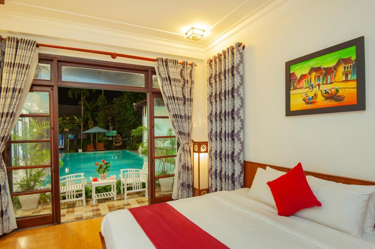 Tropical Garden & Pool Villa Хойан Экстерьер фото